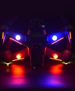 4 Lumières LED Universelles pour Vol de Nuit Tous Drones DJI Mini Air Mavic Avata FPV / FIMI / Potensic / Autel etc.